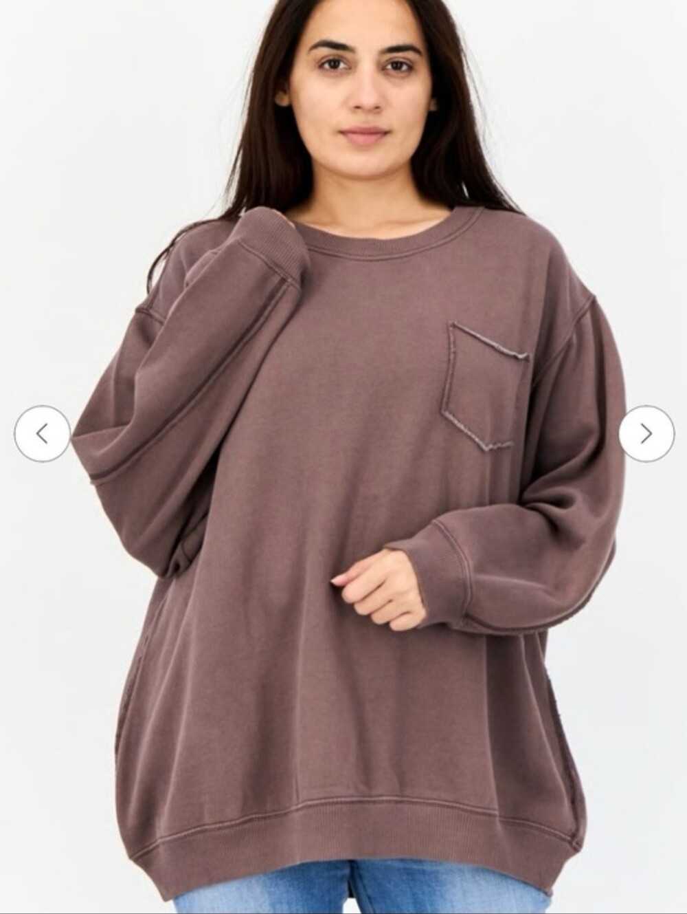ISO AERIE Pocket Crewneck Sweatshirt Size XL